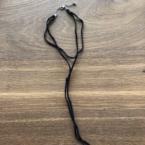 Lulus Suede Black Chocker